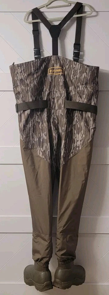 LaCrosse Mens Stout (Husky) Alpha Agility Select Insulated Waders, Camo, Sz 11 - Image 3 of 4