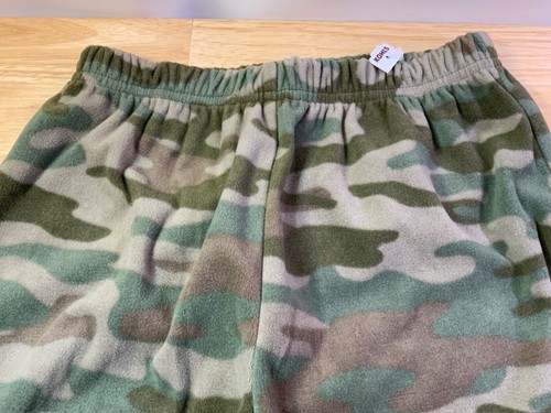 New Boy’s Carter’s Fleece PJ Pants ONLY Sz 6 in Camo Greens* - Picture 2 of 3