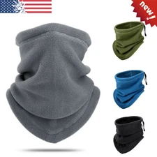 Neck Warmer Gaiter Fleece Snow Ski Face Mask Cover for Winter Cold Weather New
