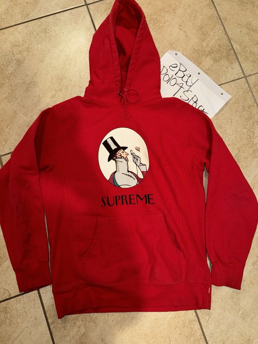 Supreme Uptown Hoodie New Yorker Logo FW 11 Red Large OBO | eBay Supreme Uptown Hoodie New Yorker Logo FW 11 Red Large OBO | eBay