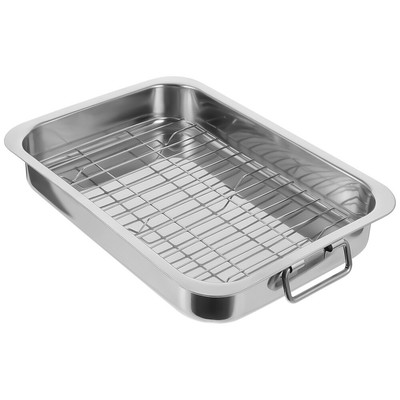  Electric Stainless Steel Bakeware Barbecue Baking Tray Kitchen