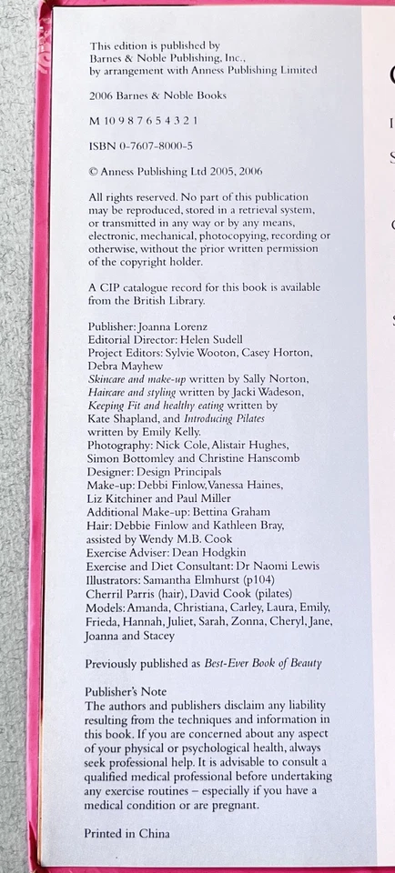 Beauty by Helena Sunnydale Paperback 2006 Health, Skincare, Makeup & Haircare - Image 3 of 4