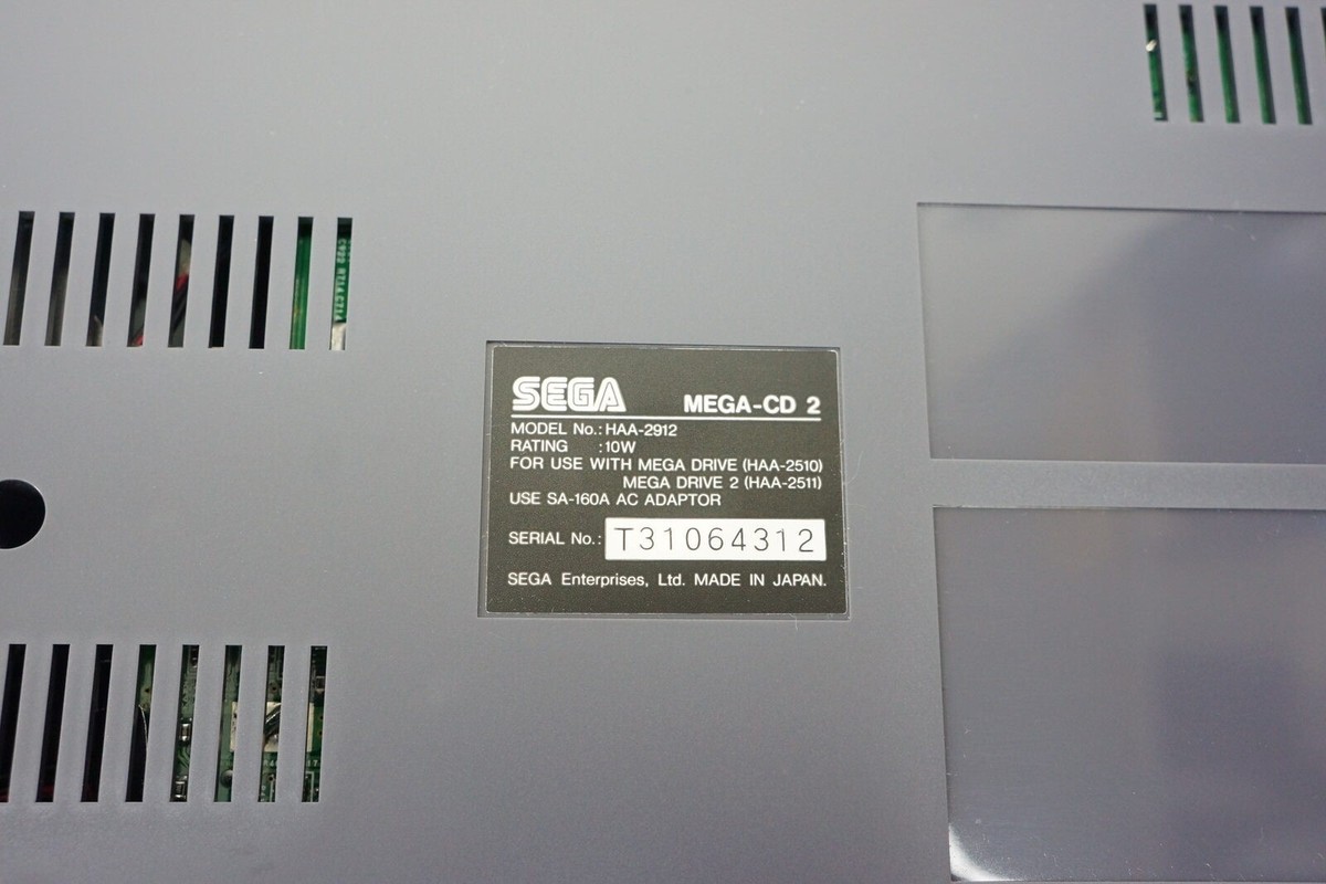 MEGA CD 2 Console Boxed SEGA Tested System JAPAN T31064312 MEGA CD 2 Console Boxed SEGA Tested System JAPAN T31064312
