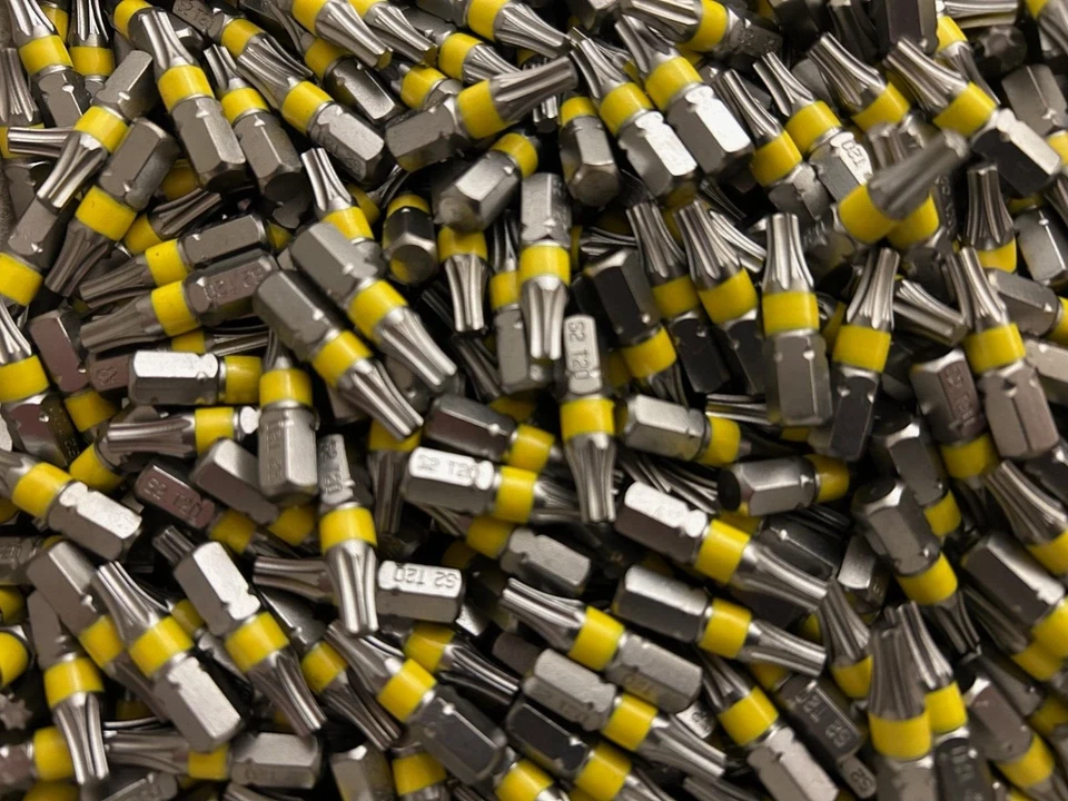 MARKENLOS 5er Set Torx Bits T10 T15 T20 T25 T27 T30 T40 S2 Stahl Bit-Satz Schraubendreher