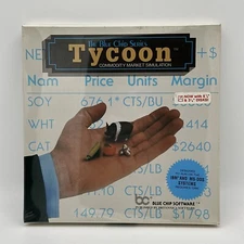 Tycoon Commodity Simulation BCS Blue Chip Software IBM MS-DOS Brand New Sealed