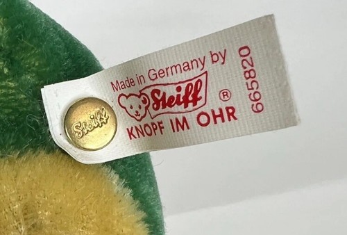 De colección Mohair STEIFF Michigan J Frog Warner Bros 1999 Edición Limitada - Imagen 8 de 14