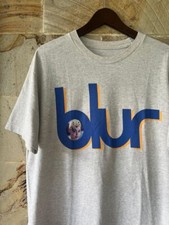 Blur - Leisure - Britpop Band Vtg t-shirt, remake ash color, gift for fan QT782