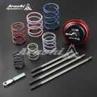 Arashi Turbo Adjustable Actuator Wastegate Universal w/ 6 Spring & 4 Rod