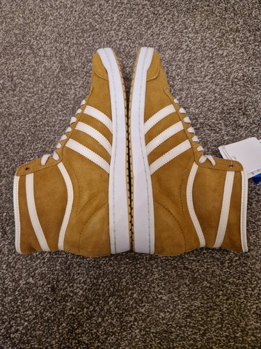 Adidas Originals Top Ten Hi Sleek Trainers Mustard Womens G42106 UK6.5 EU40 US8 - Picture 7 of 9