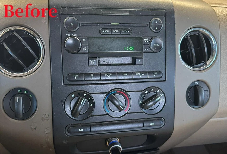 Android 13 Carplay Car Stereo Radio FM GPS WiFi For Ford F150/250/350 2004-2014 Foto 4 de 4