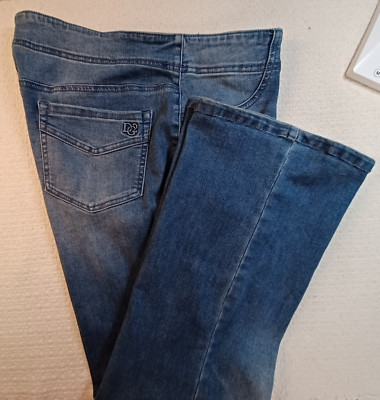 ~ DG2  Diane Gilman ~  Women's Stretch Jeans, Used/Very Good, Size 14 - 16 - 18P