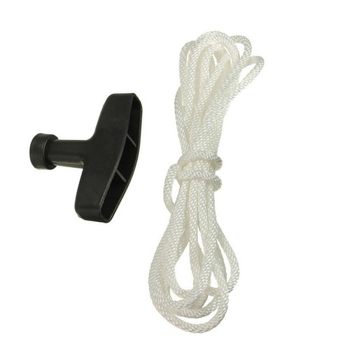 Replacement Pull Starter Handle Rope Recoil Cord Line For Petrol Engine Lawn - Picture 4 of 9
