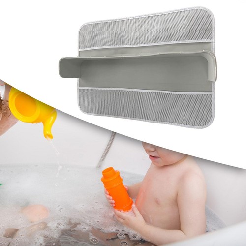 Bathtub Splash Guard Sturdy Kids Bath Tub Shelf for Bathroom Bathtub Kids - Picture 2 of 7