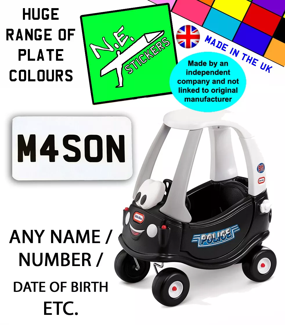 Little tyke sales police car