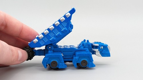 Mattel 2015 DreamWorks Dinotrux Ton-Ton Figure 4 " Diecast Metal & Plastic - Picture 5 of 14