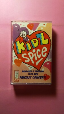Kidz Spice: Spice Girls Fantasy Concert rare Cassette Tape (CYP 1998) Children's