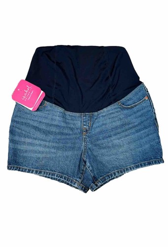 Isabel Midi Maternity Pregnancy Shorts 4” Size 6 New
