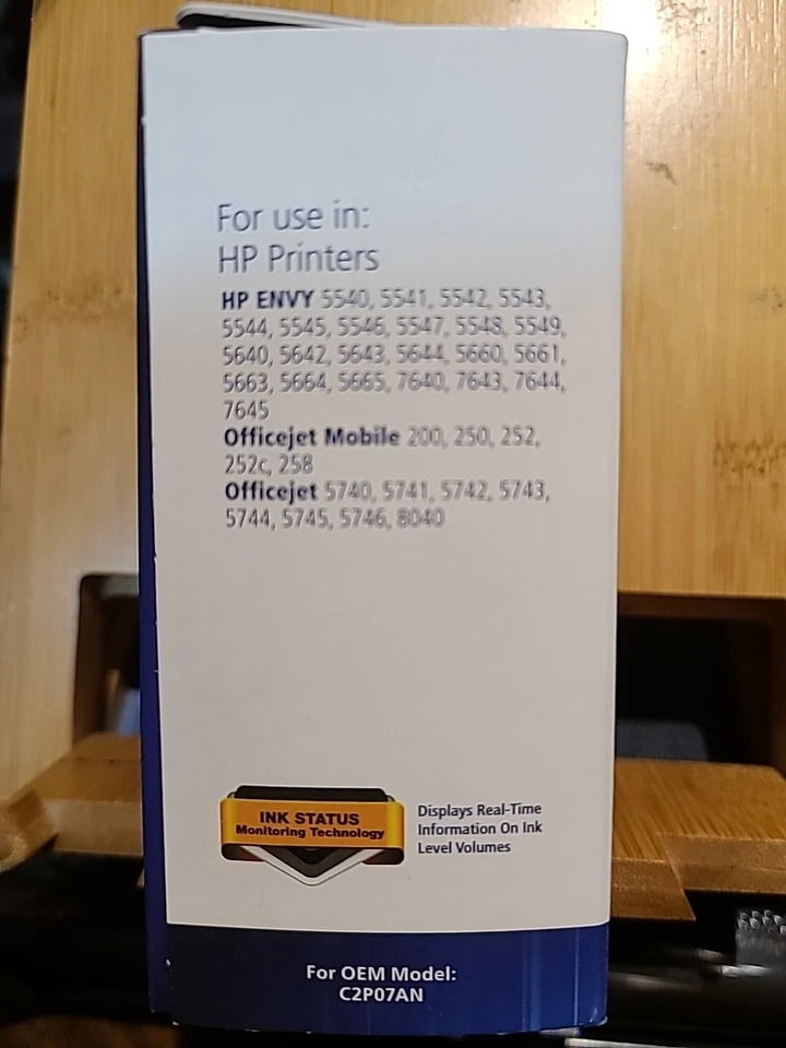 1 Pack 62 XL 62XL COLOR  Ink Cartridge For HP ENVY 5540 5541 5542 5544 5545 5548 - Image 2 of 4