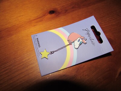 Paperchase PIN BADGE Enamel high quality - UNICORN with star charm on chain