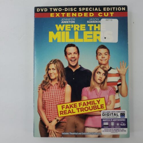 We're The Miller's 2-Disc Extended Cut Special Edition DVD Set Jennifer Aniston - Picture 1 of 2