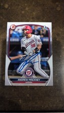 2023 Bowman Draft #BD-40 Andrew Pinckney Washington Nationals (1st Bowman) Auto