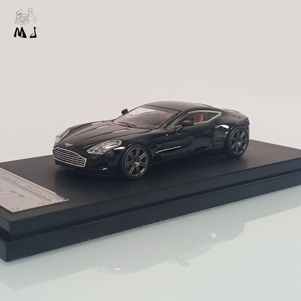 801-326 アストンマーチン 1/64 ONE 77 Black MJ 1:64 Aston Martin ONE77 Diecast Toys Models Miniature