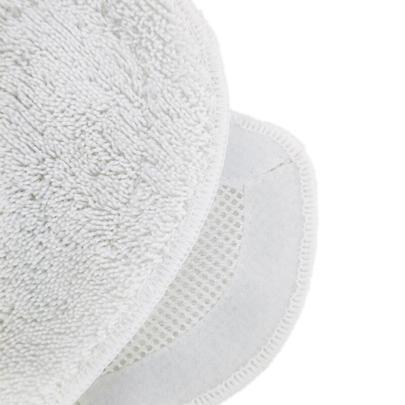 Replacement Mop Cloth Mop Pad Wet/Dry Use for Polti Mop Floor Cleaning