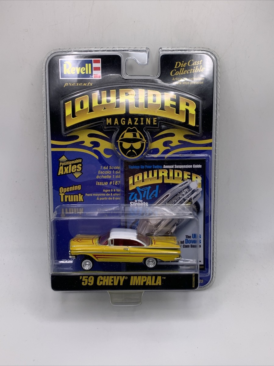 new Revell Low rider 1/64 59 Chevy Impala die cast new Revell Low rider 1/64 59 Chevy Impala die cast