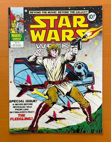 Star Wars weekly #33 (Marvel UK 1978) FN+ condition comic magazine