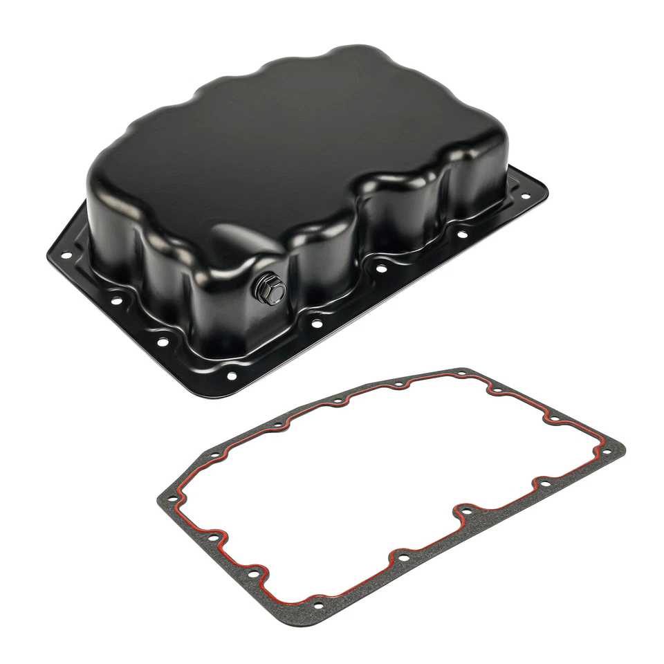 Lower Engine Oil Pan For 2011-2018 Ford F-250 F-350 F-550 F-450 Super Duty 6.7L Foto 3 de 4