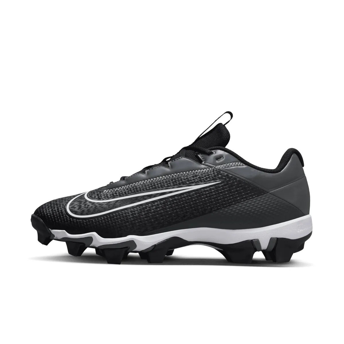 Size 10 - Nike Vapor Edge Shark 2 Low Black/White - Football