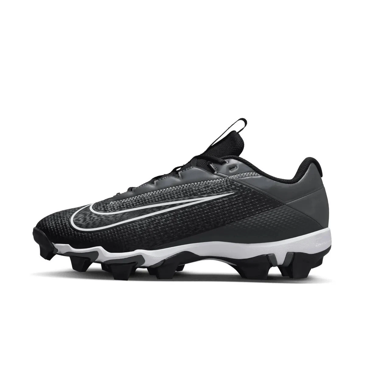 Nike Vapor Edge Shark Black Iron Grey Football Cleats DQ5114-001 Men\'s‎ Size 11 Nike Vapor Edge Shark Mens Football Cleat Cd0074-001 Si  main image 4