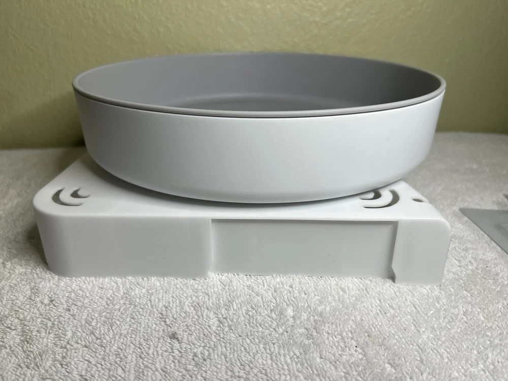 Rotating Plastic Shower Caddy with Hooks for Bathroom Corner Storage Organizer