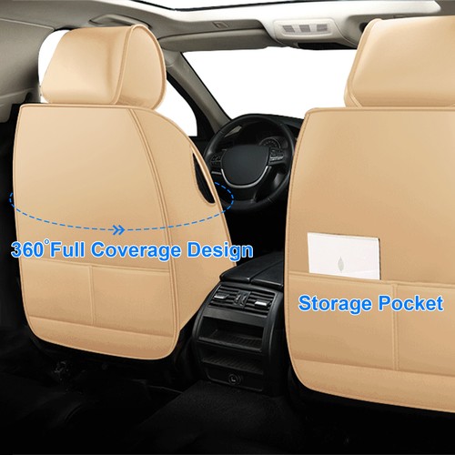Juego completo de 5 asientos de funda de asiento de coche de lujo protector de asiento trasero delantero para Subaru - Imagen 20 de 64