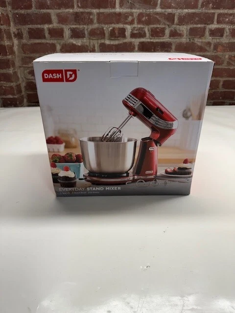 Dash Everyday 3qt Stand Mixer - Red