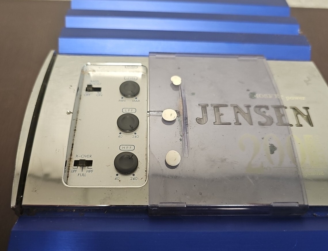 Jensen 200 Car Amplifier - MOSFET power - Untested - Clean | eBay