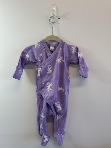 000 Bonds Purple Dragonfly Press Stud Long Sleeve One Piece - 第 1/2 張圖片