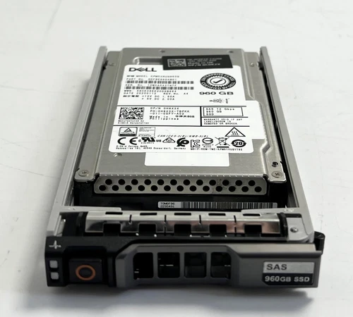 Dell 960GB SAS 12G H8X3X Read Intensive 512e 2.5-inch Internal SSD