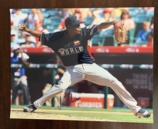 JULIO TEHERAN SIGNED AUTO AUTOGRAPHED 11X14 PHOTO ATLANTA BRAVES COLOMBIAN