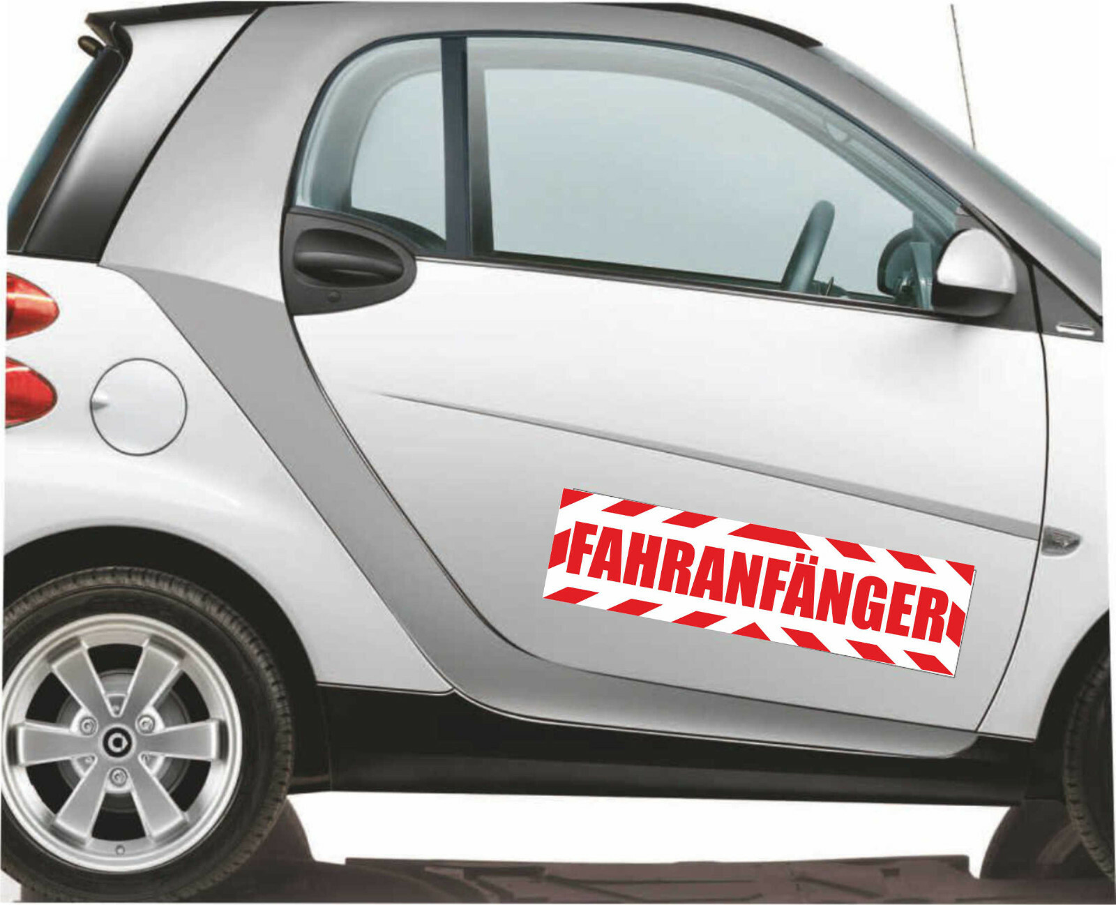 3-teiliges Fahranfänger Magnetschild Set - Reflektierend & Wetterfest