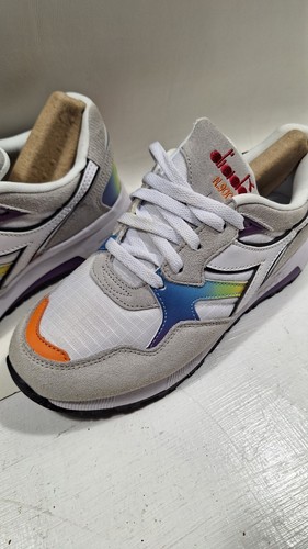 Diadora N902 stringate uomo taglia 4 sneakers scarpe casual donna 5,5 - Foto 2 di 9