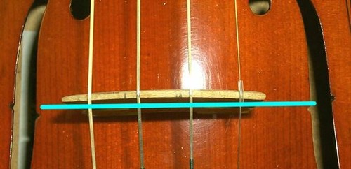 VIOLINENSTEG IN VOLLER GRÖSSE 4/4 am NIEDRIGSTEN VERSAND AUS DEN USA - PLUS KOSTENLOSER VERSAND AUS USA - Bild 3 von 3