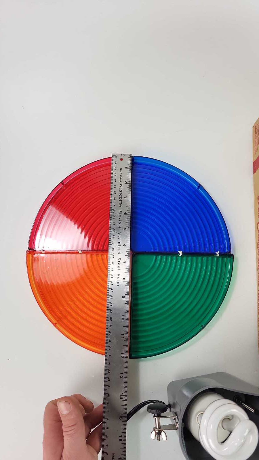 Evergleam Aluminum Christmas Tree with MultiColor Revolving Light 4