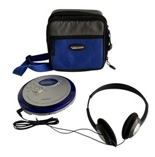 Audiophase Portable CD Player AM/FM Digital Tuner Radio CDT-320 with Carry Case