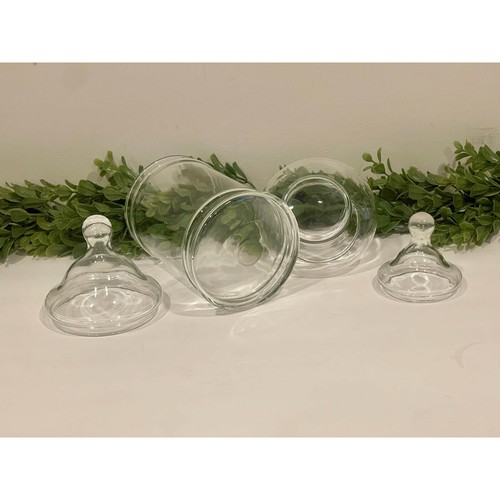 Set of Two Vintage Apothecary Jar | Vintage Jar | Glass Apothecary | Vintage - Picture 10 of 10