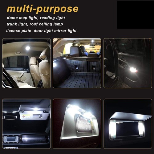 2 X 36 LED COB Dome Map Light Bulbs Xenon HID White Car Interior Panel Lamps 12V - Imagen 10 de 12
