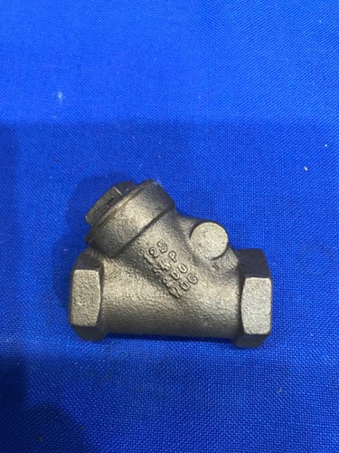 Nibco Swing Gate Check Valve 3/4 Npt 125 SWP 200 WOG Threaded Brass Bronze - Picture 2 of 5
