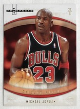 Michael Jordan 2007-08 Fleer Hot Prospects Chicago Bulls Basketball Card #23