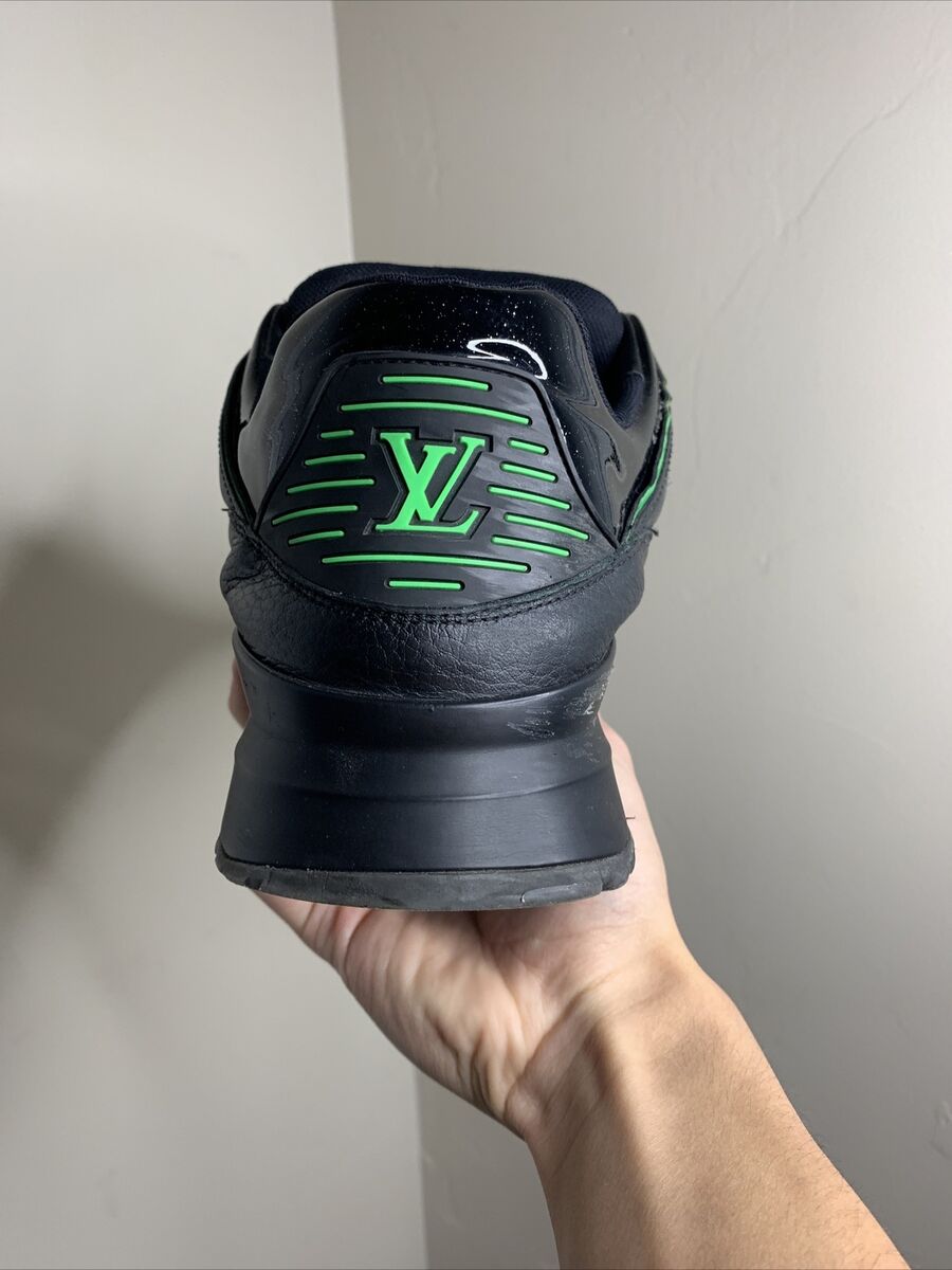 Louis Vuitton Black Green Zig Zag Sneakers Virgil Abloh | eBay Louis Vuitton Black Green Zig Zag Sneakers Virgil Abloh | eBay