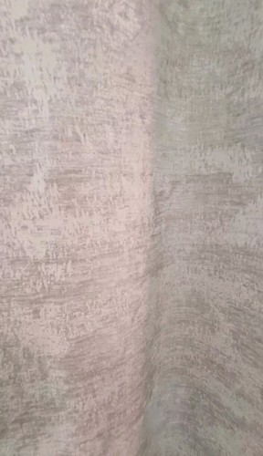 Studio G Topia Tende Geometriche in Ciniglia con Occhielli, ARGENTO 44x90" 112x229cm - Foto 6 di 12